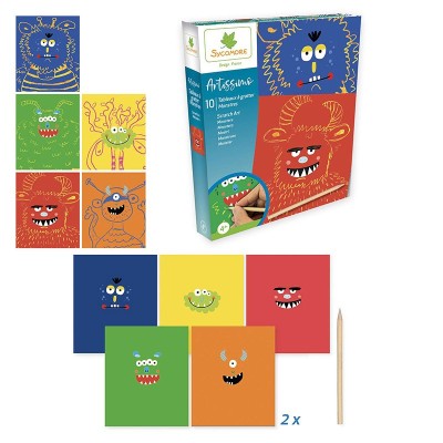 Au Sycomore - Cartes à gratter