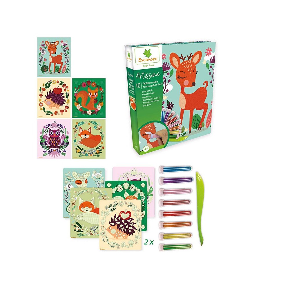 Au Sycomore - Tableaux sable