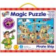 Puzzle magique - Le bateau pirate