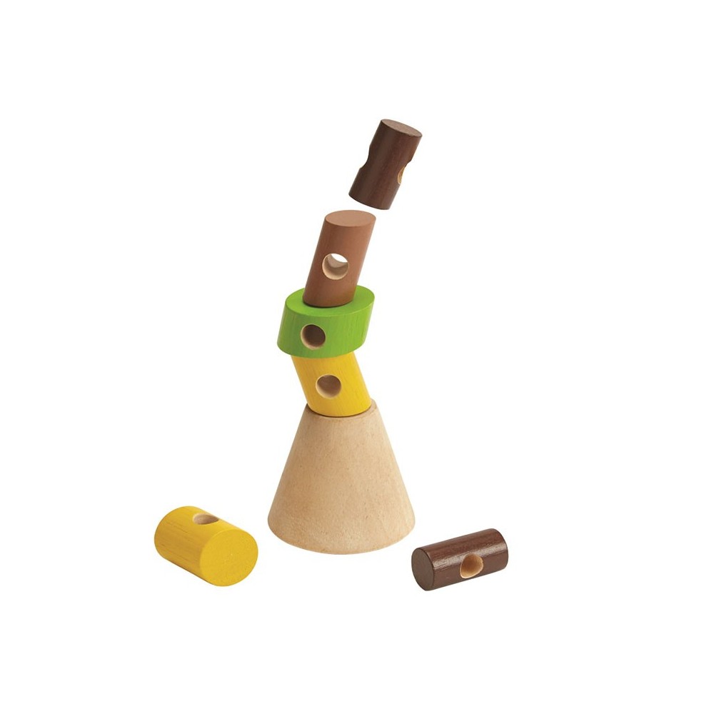 Plan toys - Bûches à empiler