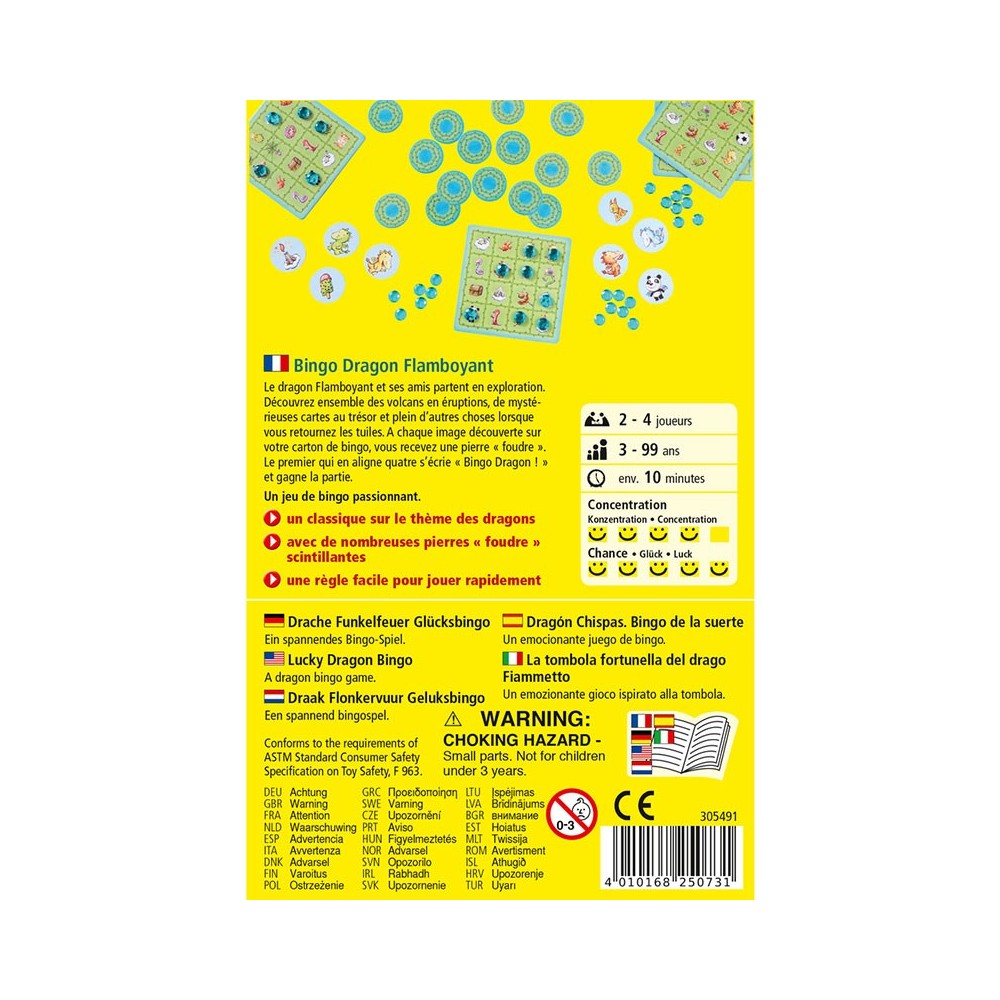 Haba - Bingo Dragon Flamboyant