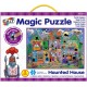 Puzzle magique - La maison hantée