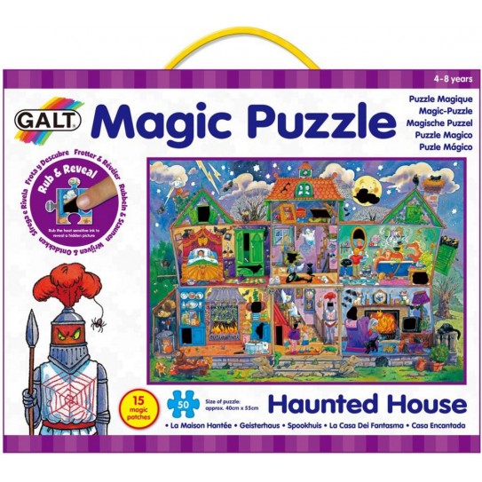 Puzzle magique - La maison hantée