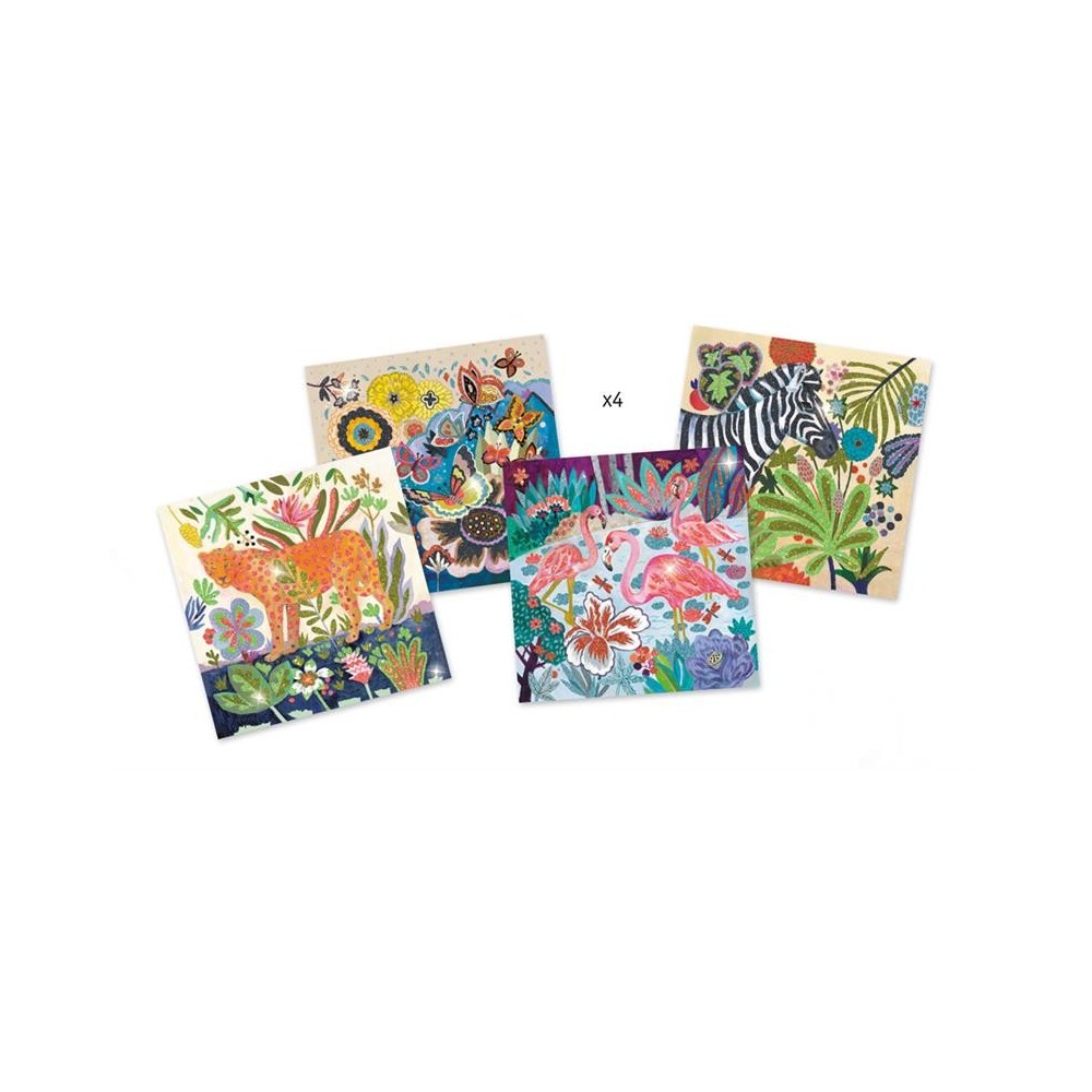 Djeco - Tableaux à pailleter