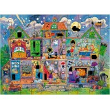 Puzzle magique - La maison hantée