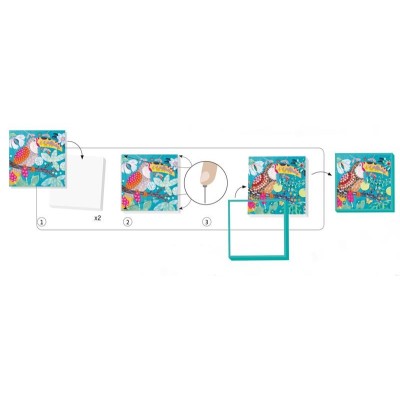 Djeco - Tableaux de sequins