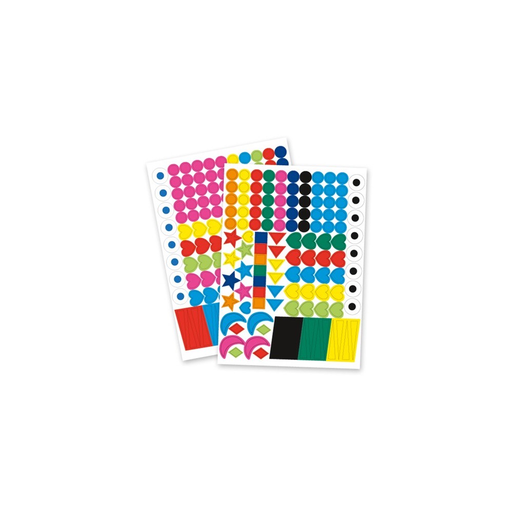 Djeco - Tissage et gommettes