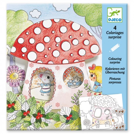 Djeco - Coloriages surprises