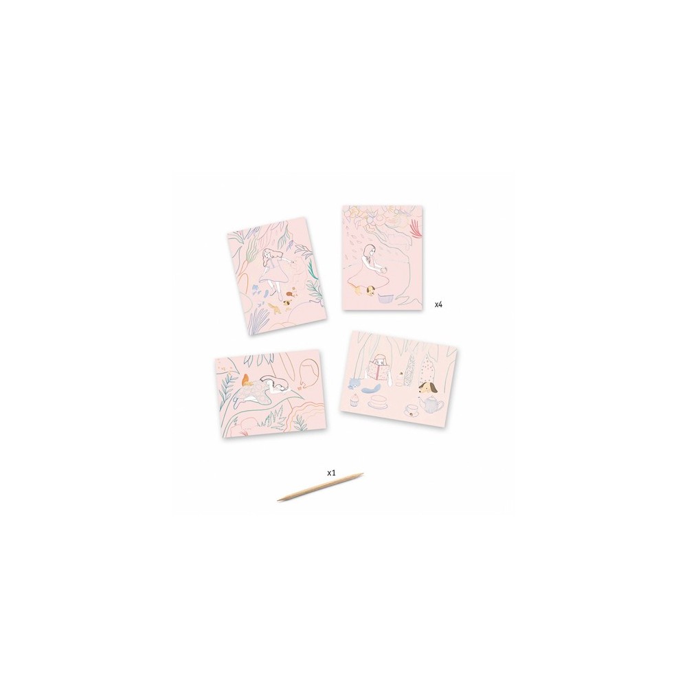 Djeco - Cartes à gratter