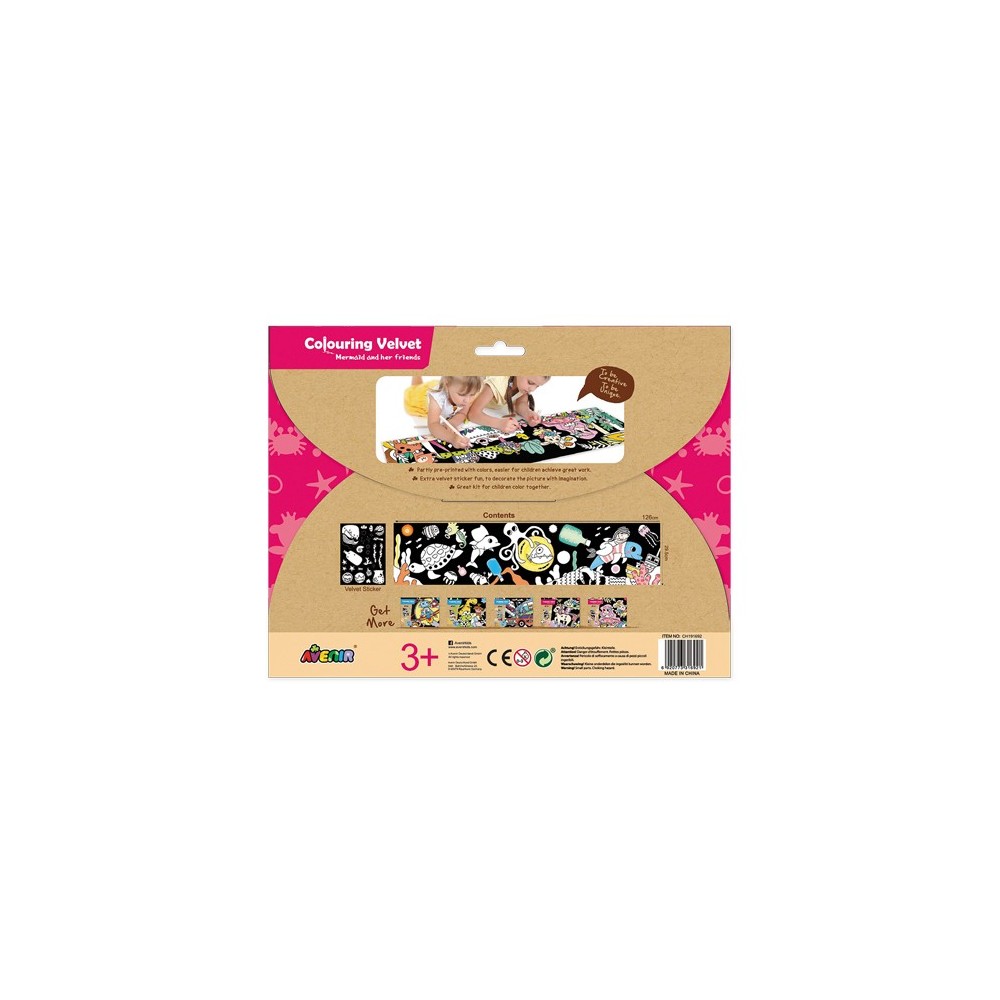 Avenir - Coloriage velours et autocollants