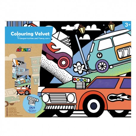 Avenir - Coloriage velours et autocollants