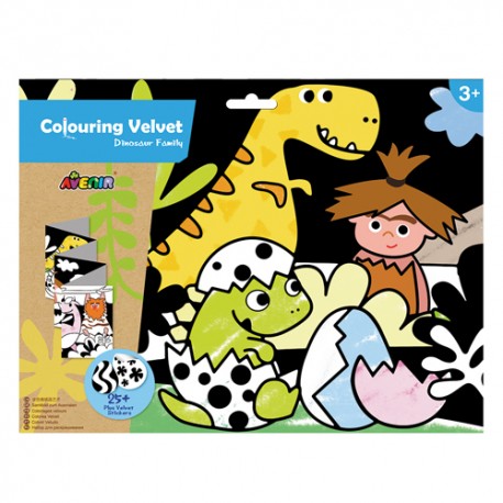 Avenir - Coloriage velours et autocollants