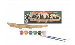 Egmont toys - Crocodile en bois à peindre