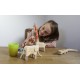 Egmont toys - Crocodile en bois à peindre
