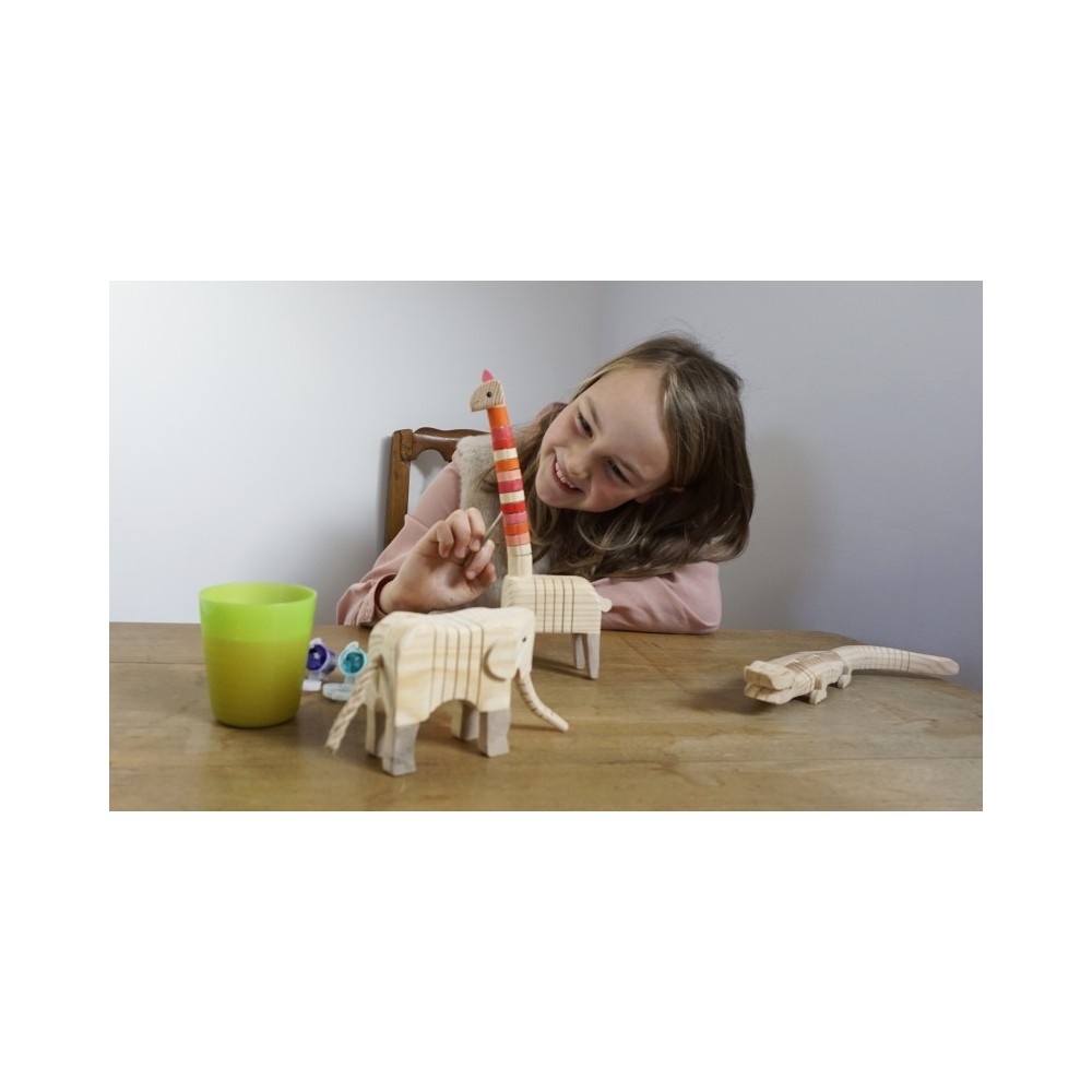 Egmont toys - Éléphant en bois à peindre