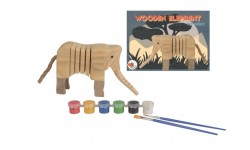 Egmont toys - Éléphant en bois à peindre