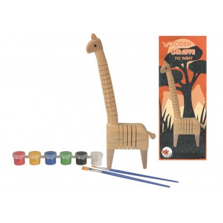 Egmont toys - Girafe en bois à peindre