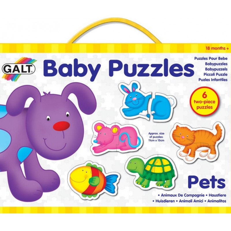 Puzzles pour bébé - Animaux de compagnie - mademoiselle princesse