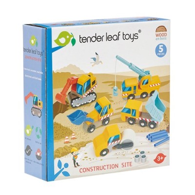 Tender leaf toys - Véhicules de chantier