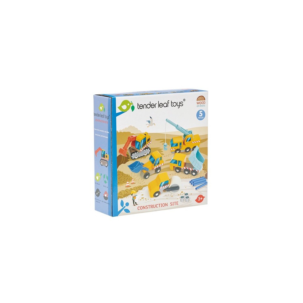 Tender leaf toys - Véhicules de chantier