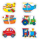 Puzzles pour bébé - Transports