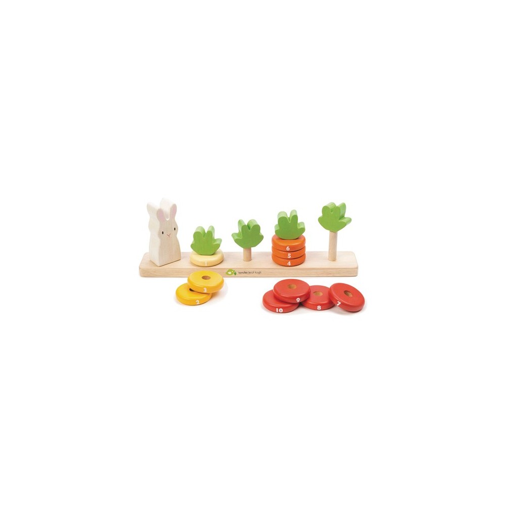 Tender leaf toys - Compter les carottes
