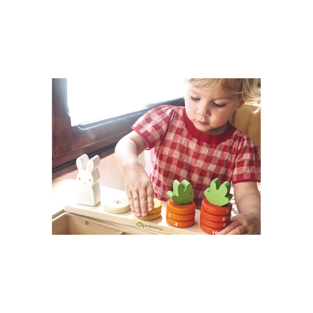 Tender leaf toys - Compter les carottes