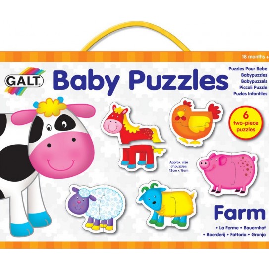 Puzzles pour bébé - La ferme