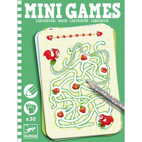 Djeco - Mini Games Les labyrinthes d'Ariane