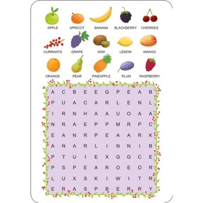 Djeco - Mini Logix Mots mêlés anglais