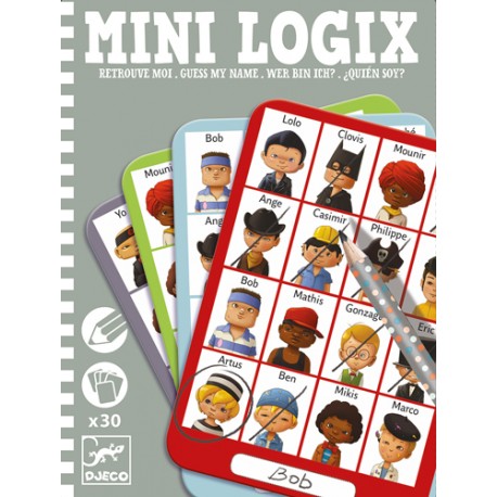 Djeco - Mini Logix Retrouve moi Jules
