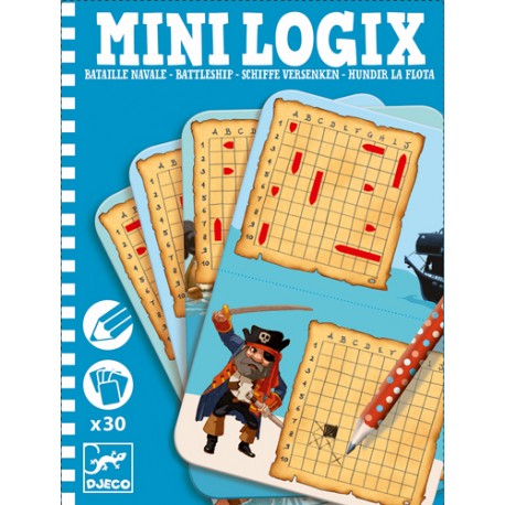 Djeco - Mini Logix Bataille navale