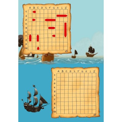 Djeco - Mini Logix Bataille navale