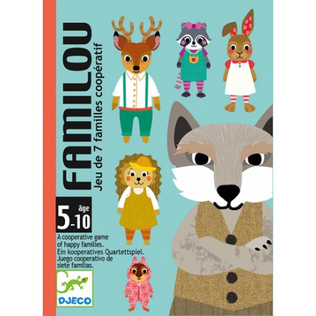 Djeco - Jeu de 7 familles Familou