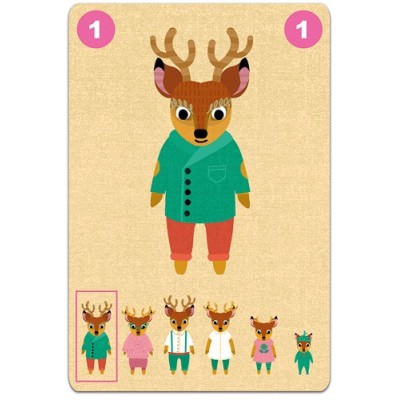 Djeco - Jeu de 7 familles Familou