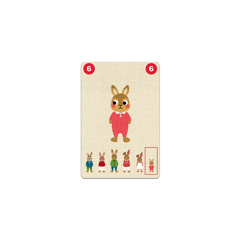 Djeco - Jeu de 7 familles Familou