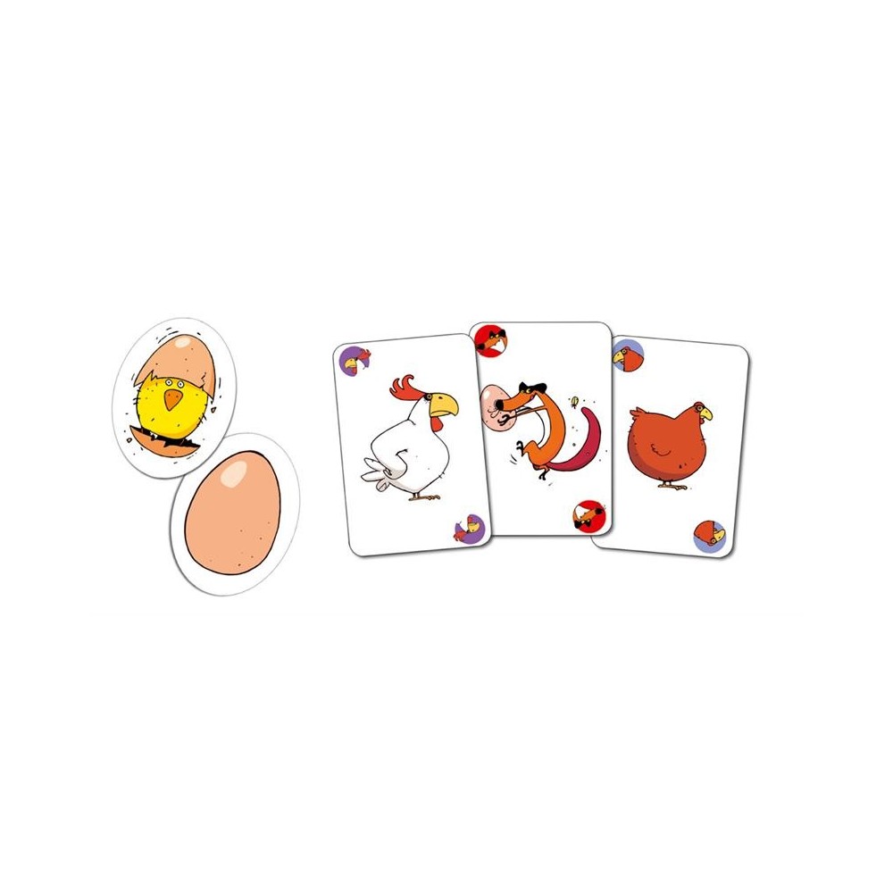 Djeco - Jeu de cartes Pioupiou