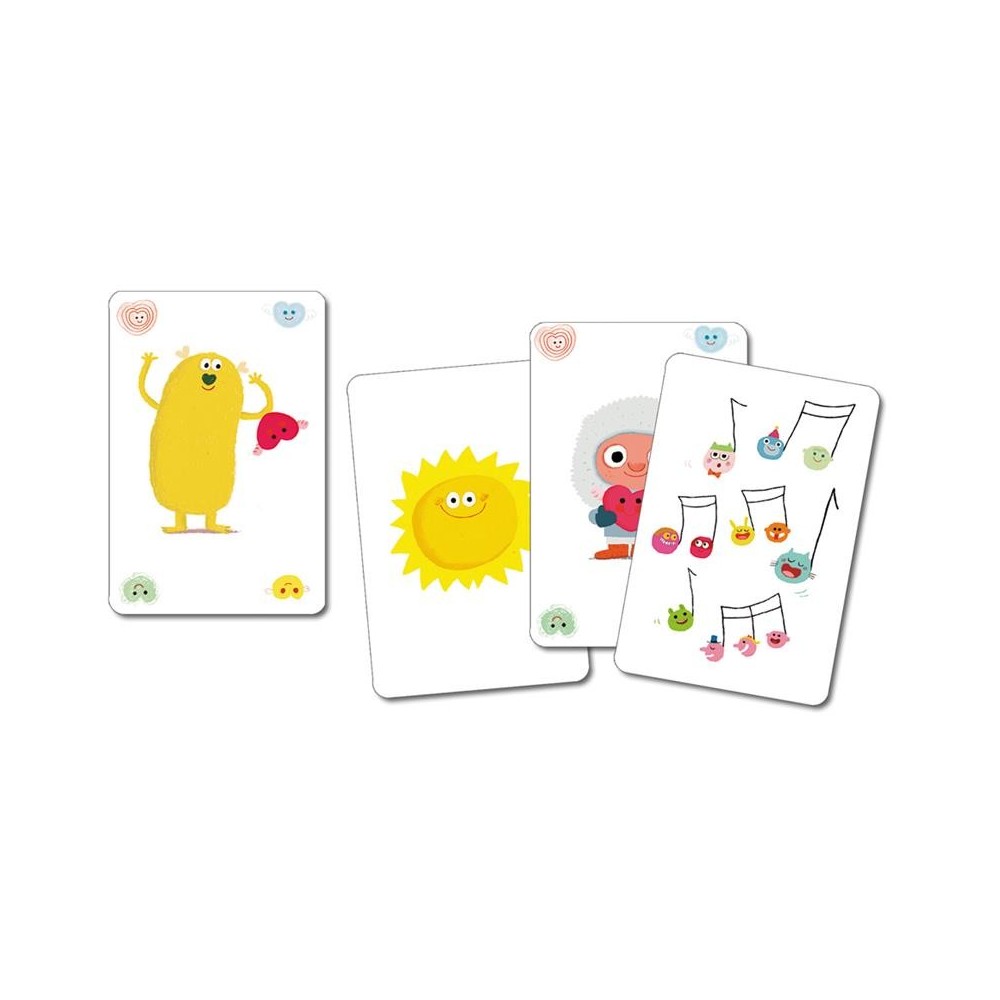 Djeco - Jeu de cartes Bisous dodo