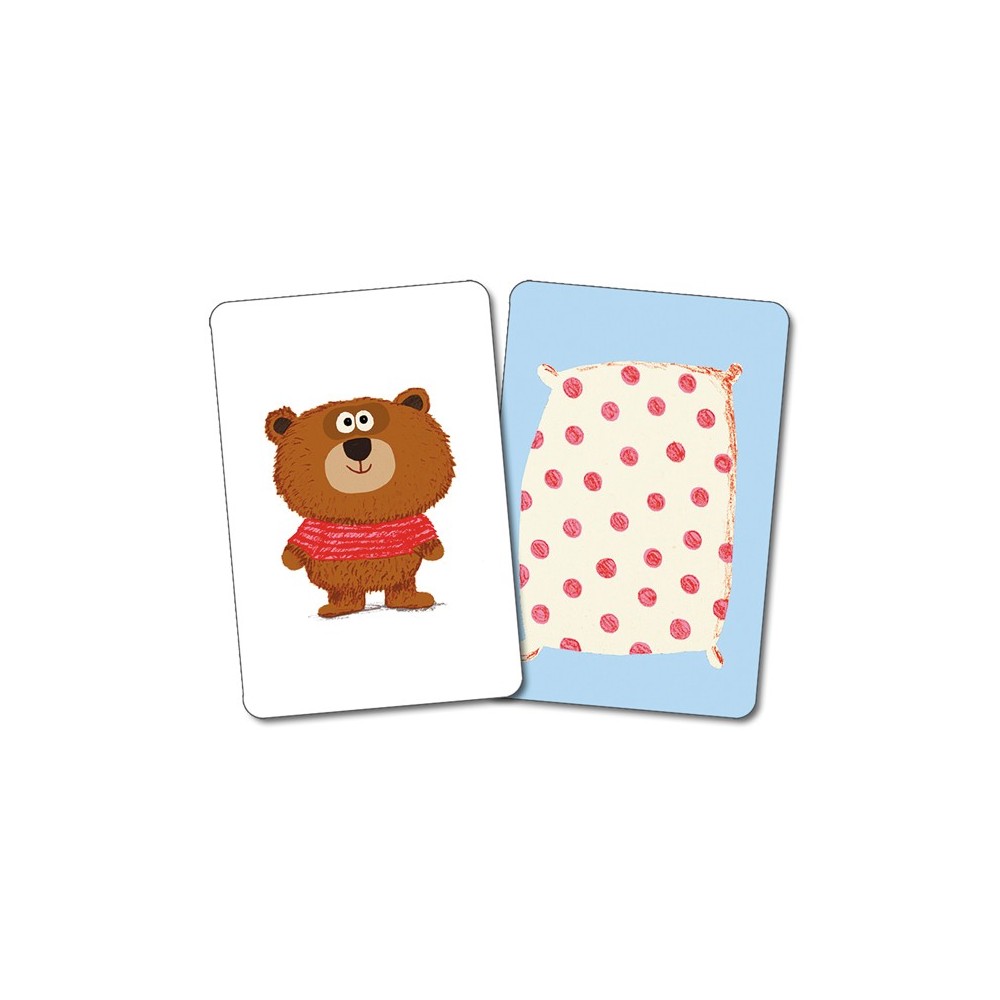 Djeco - Jeu de cartes Bisous dodo