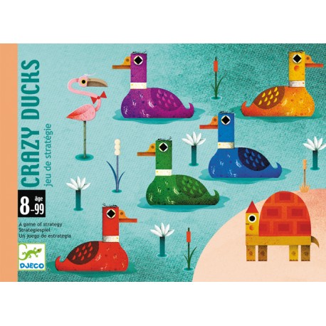 Djeco - Jeu de cartes Crazy ducks