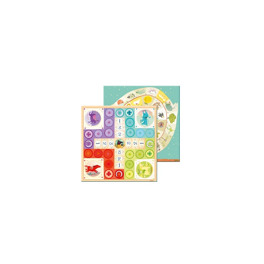 Djeco - Mallette de jeux - Ludo and Co Junior