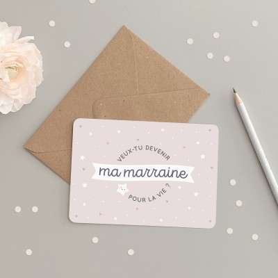 Zü - Carte annonce Marraine