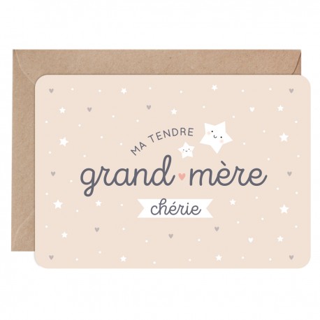 Zü - Carte ma tendre Grand-mère