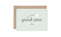 Zü - Carte mon super Grand-père