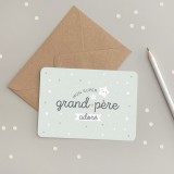Zü - Carte mon super Grand-père