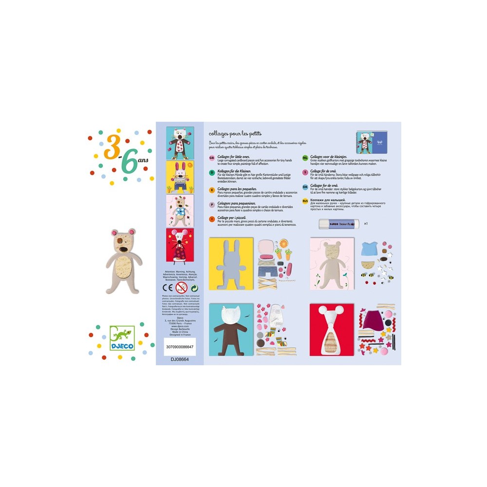 Djeco - Collages des petits