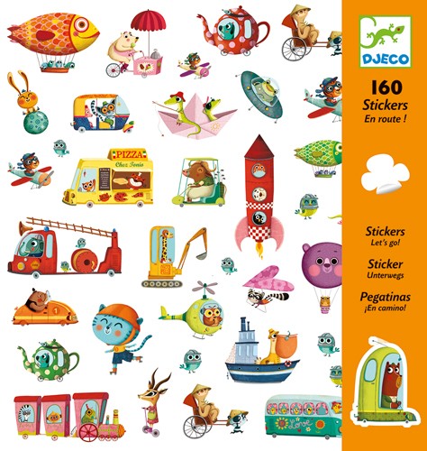 DJECO 160 Stickers Princesse : Chez Rentreediscount Loisirs créatifs