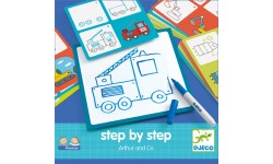 Djeco - Apprendre à dessiner - Step by step