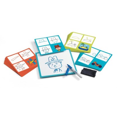 Djeco - Apprendre à dessiner - Step by step