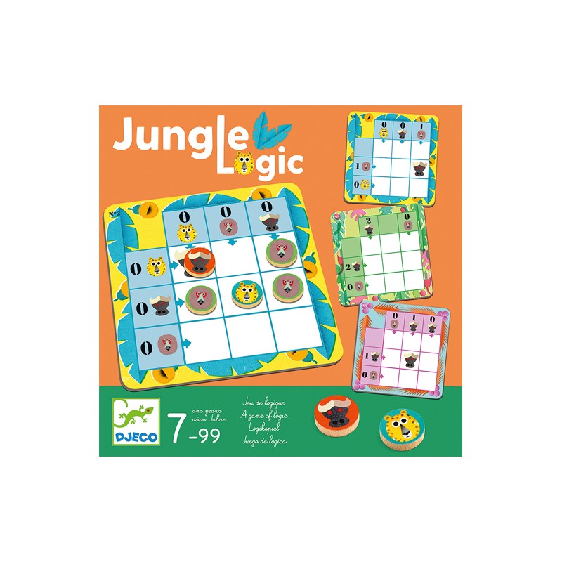 Puzzles pour bébé - La jungle - mademoiselle princesse, Je suis à